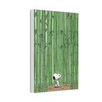 Snoopy in Bamboo Forest Canvas