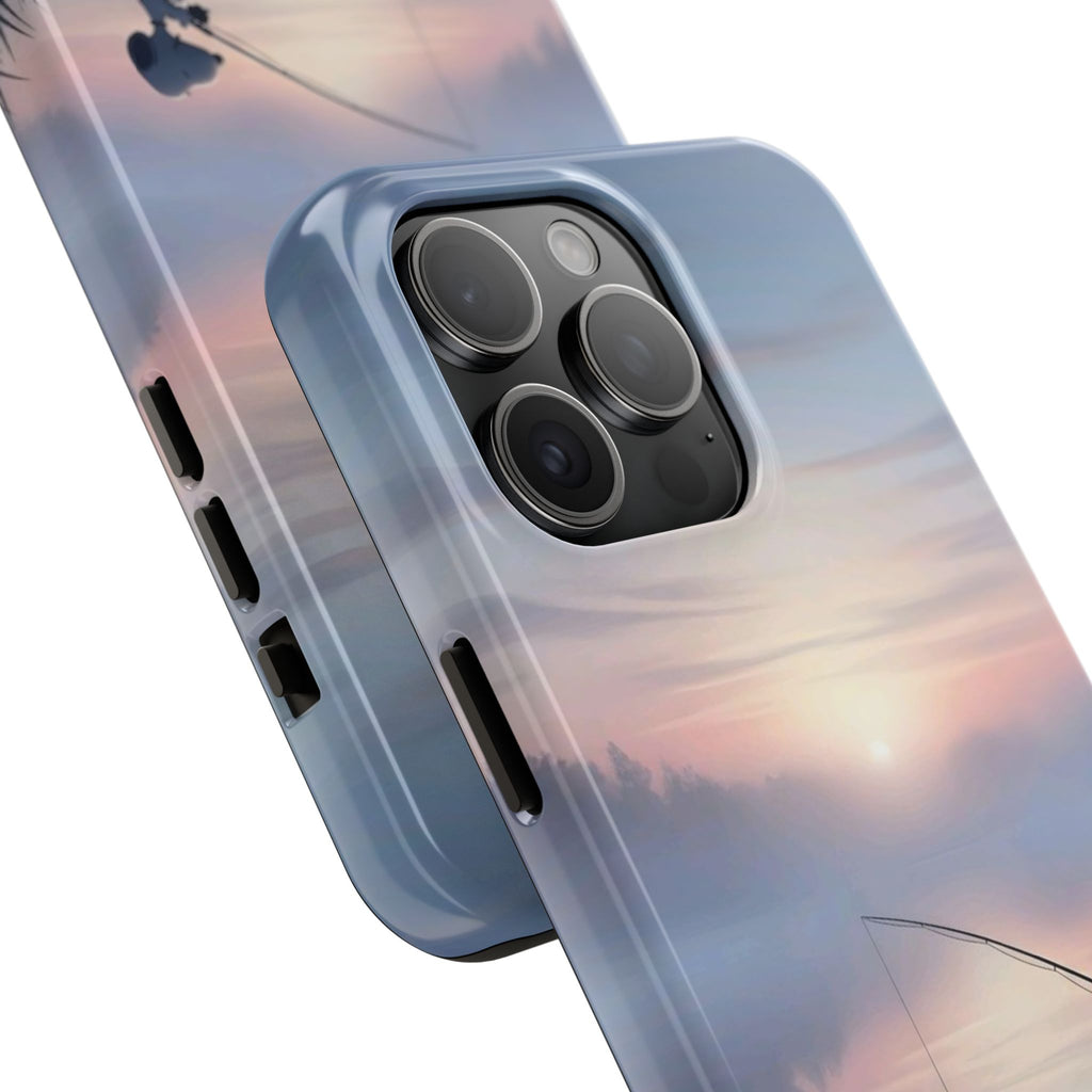 Sunset Fishing Phone Case