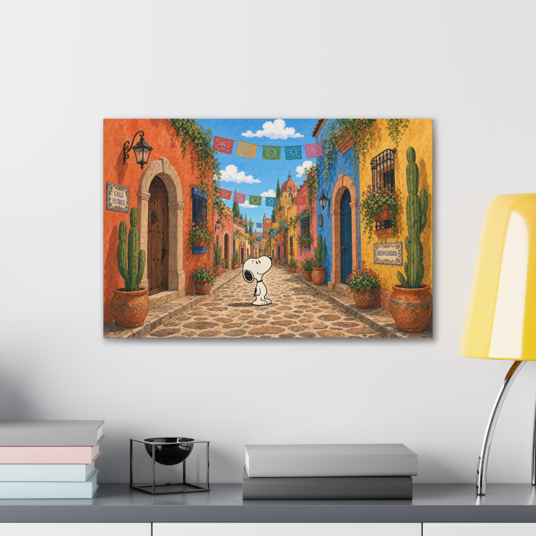 Mexican Street Canvas