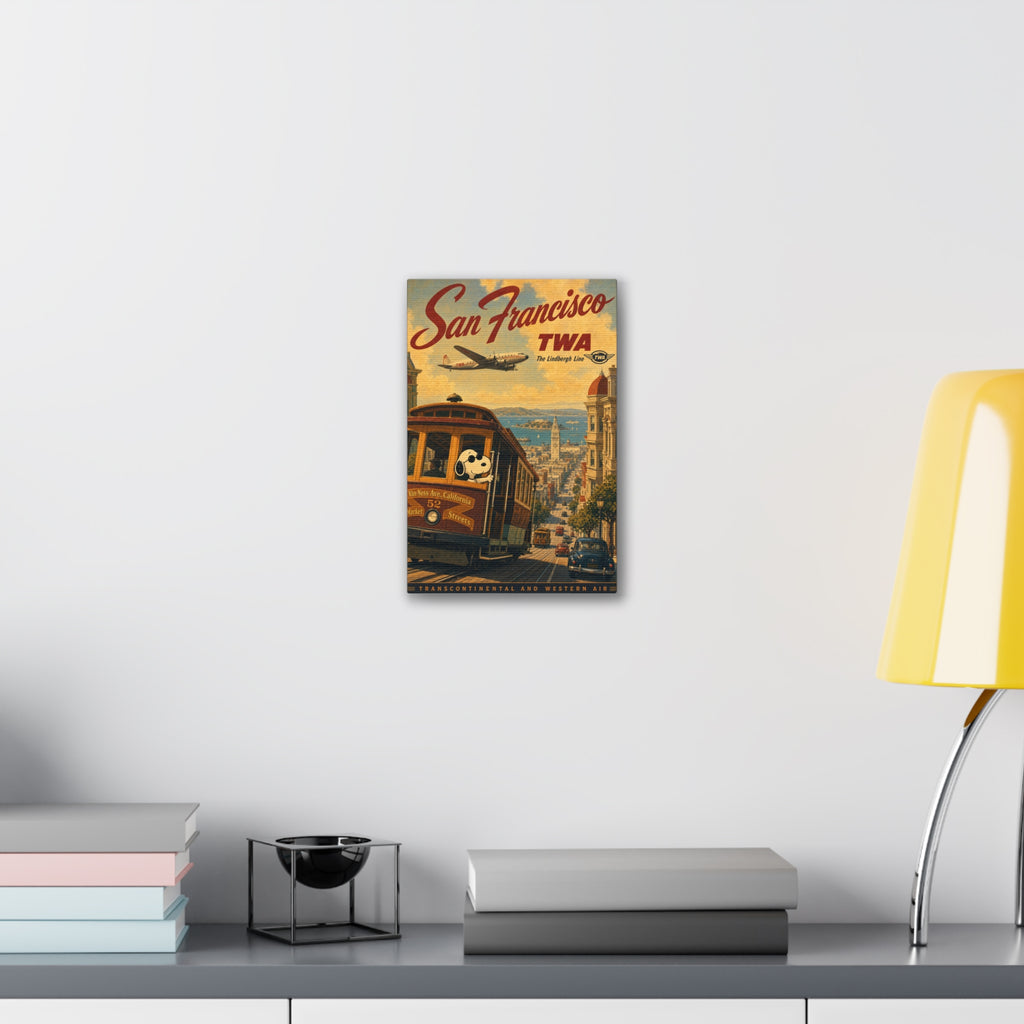 San Francisco Cable Canvas