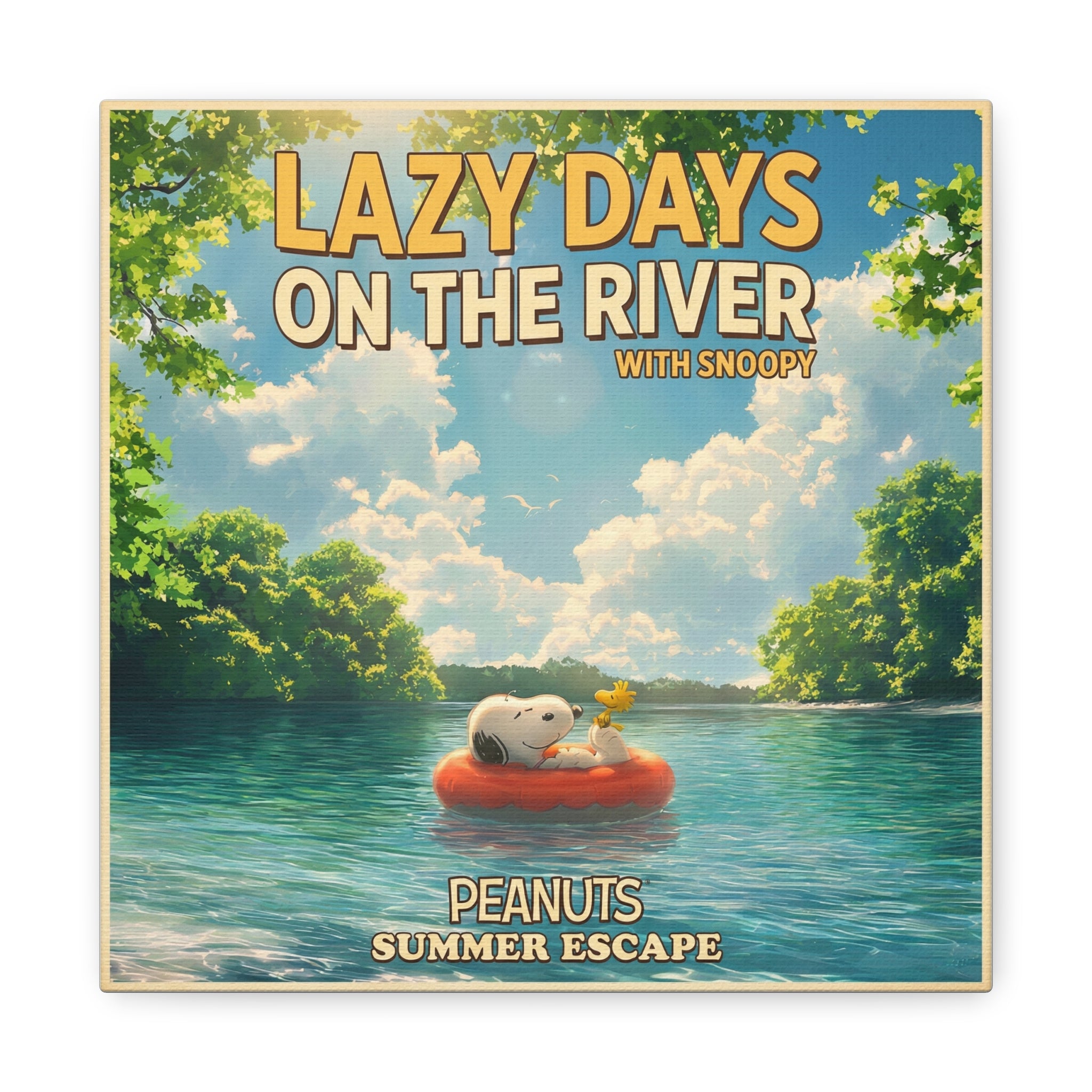 Lazy River Days Canvas