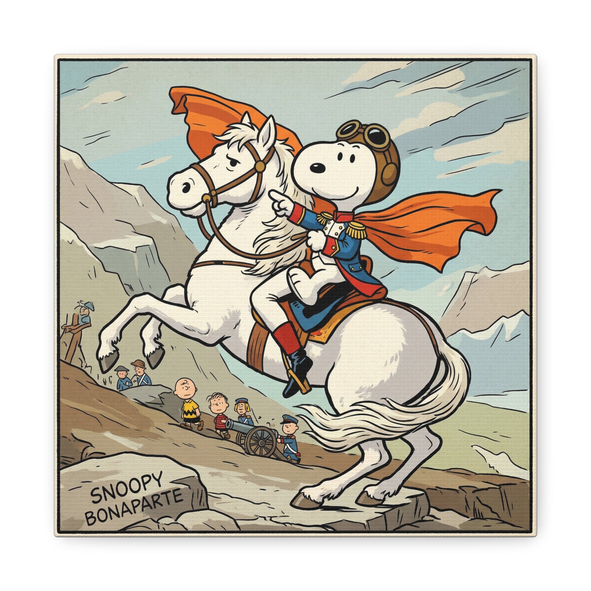 Snoopy Bonaparte Canvas