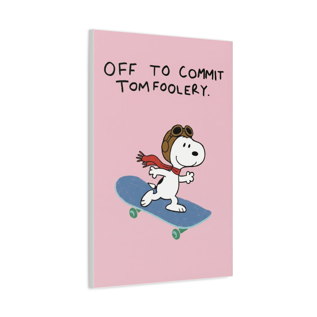 Commit Tomfoolery Canvas