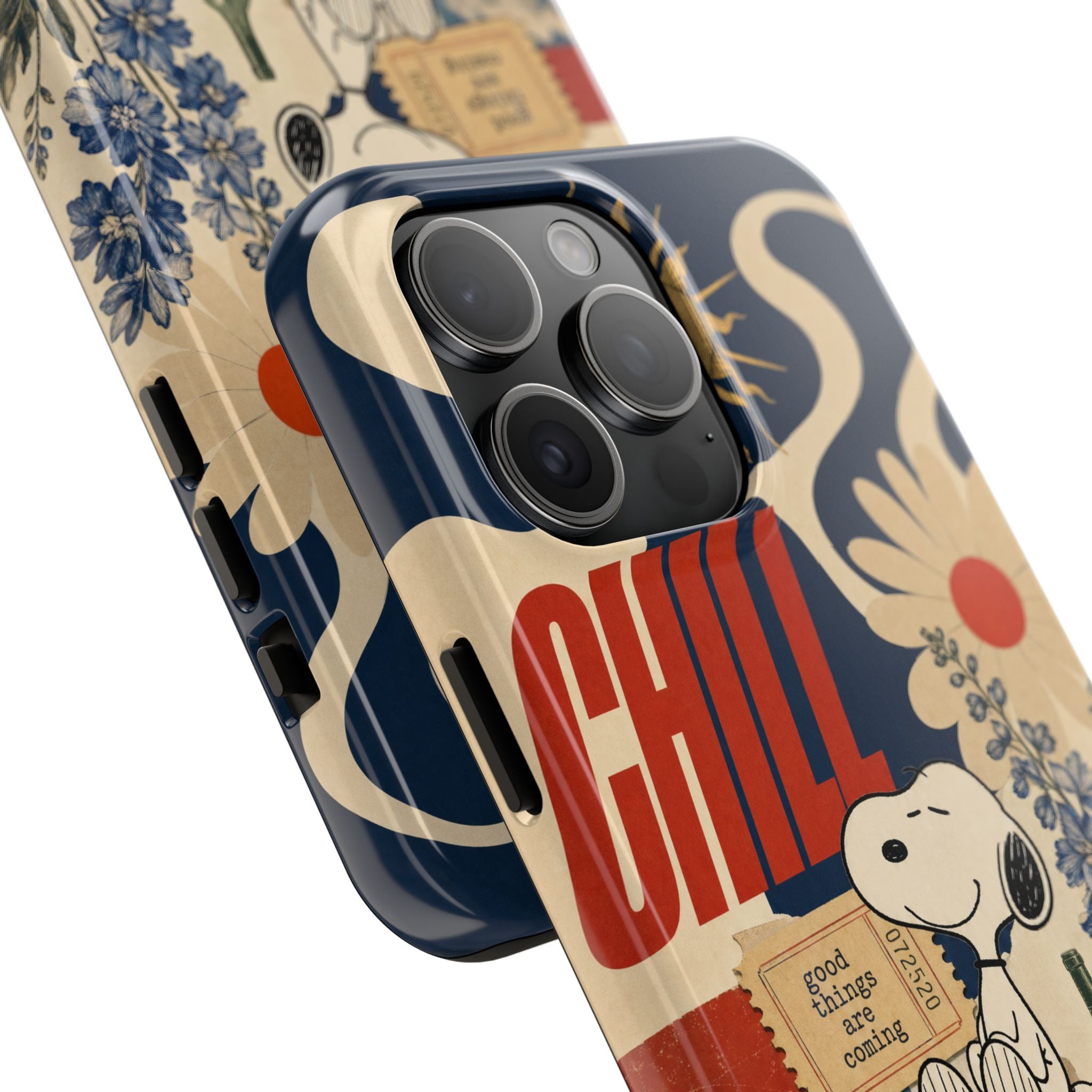 Snoopy Chill Collage Case