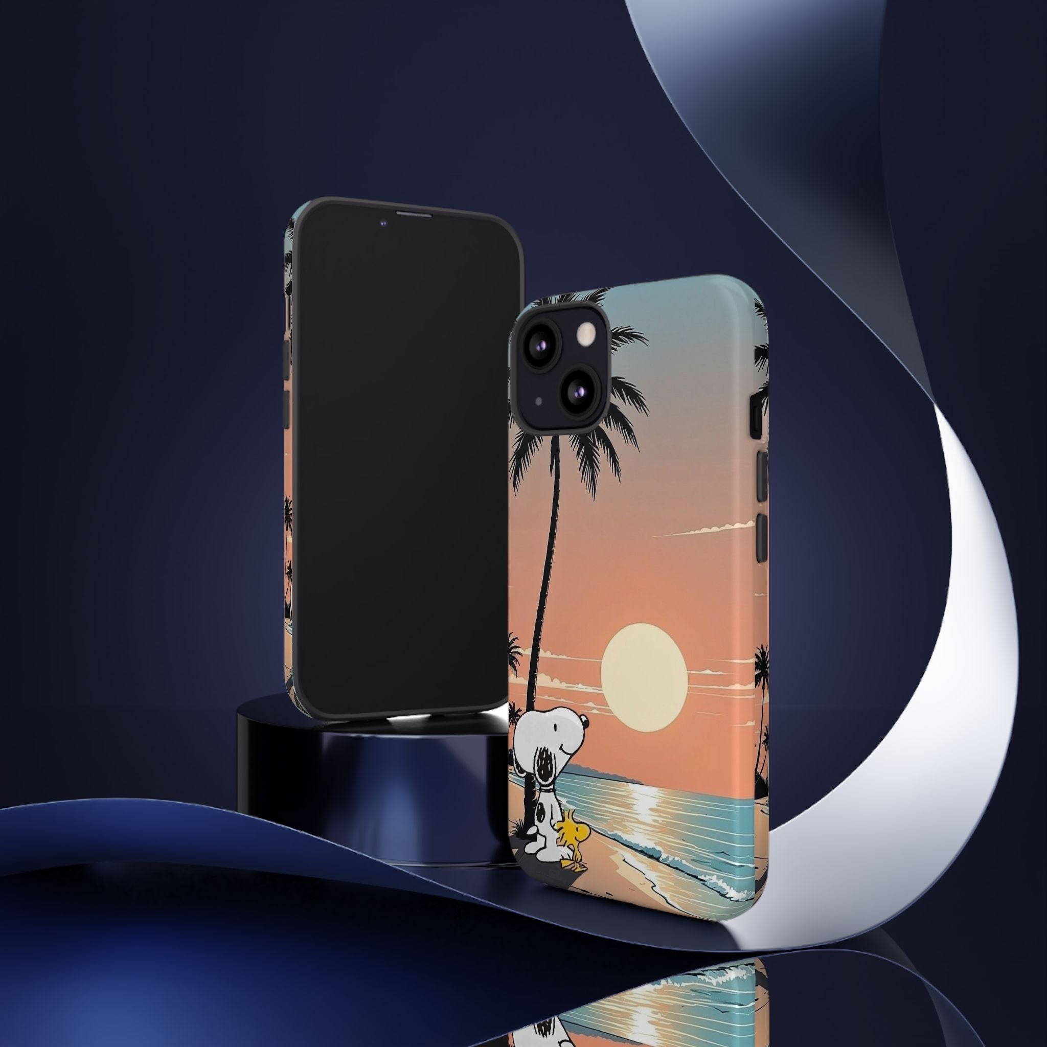 Snoopy Beach Sunset Phone Case