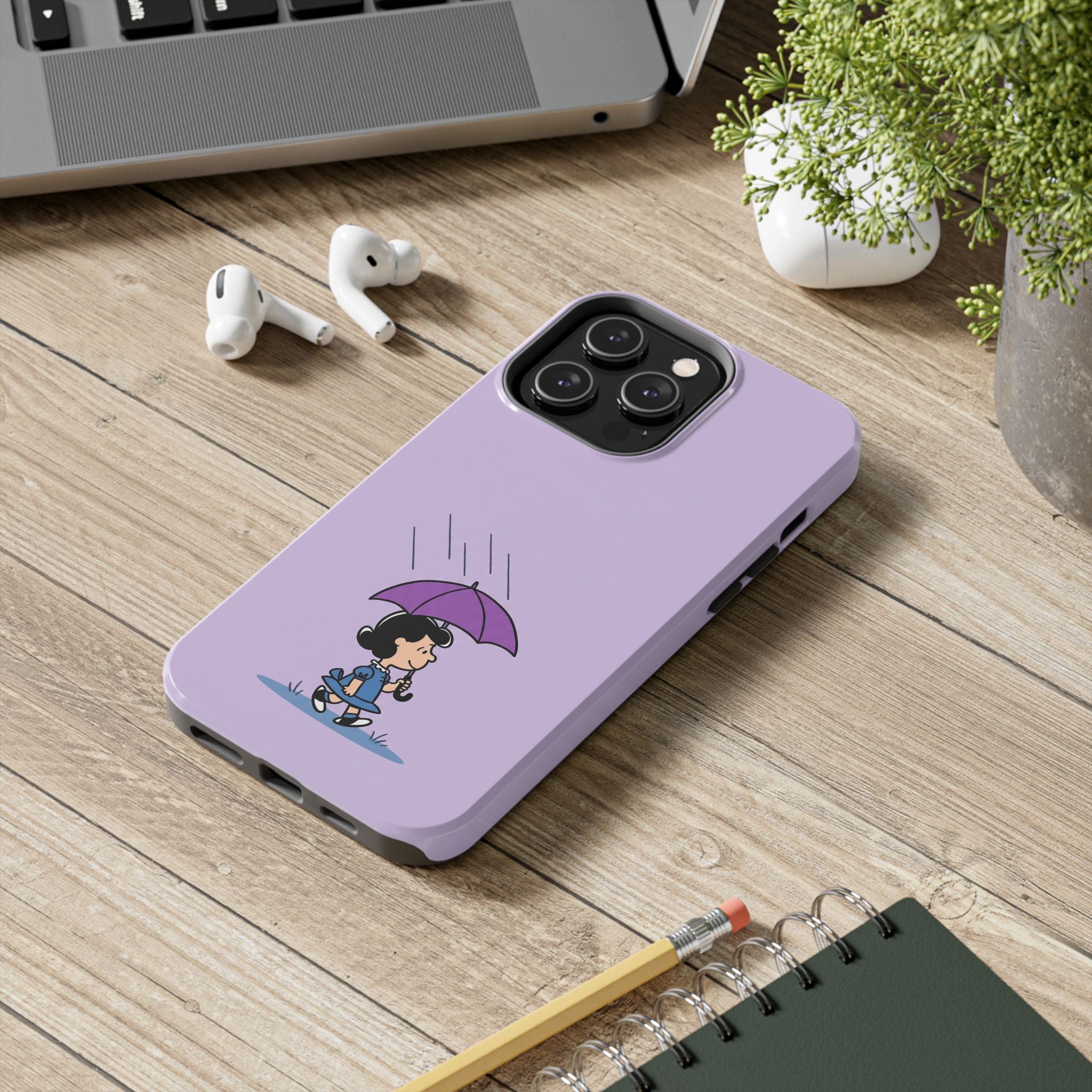 Girl Umbrella Phone Case