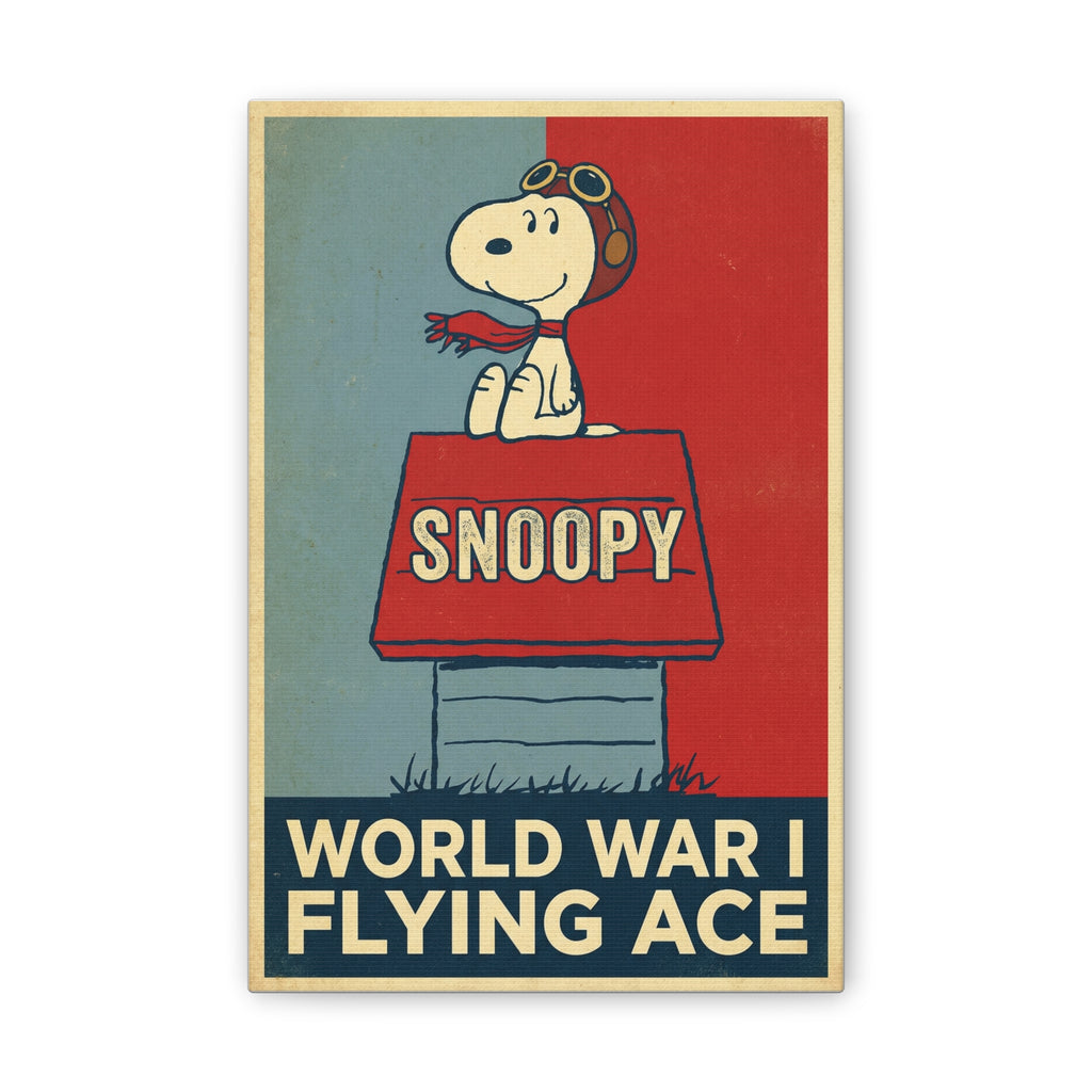 WWI Flying Ace Canvas
