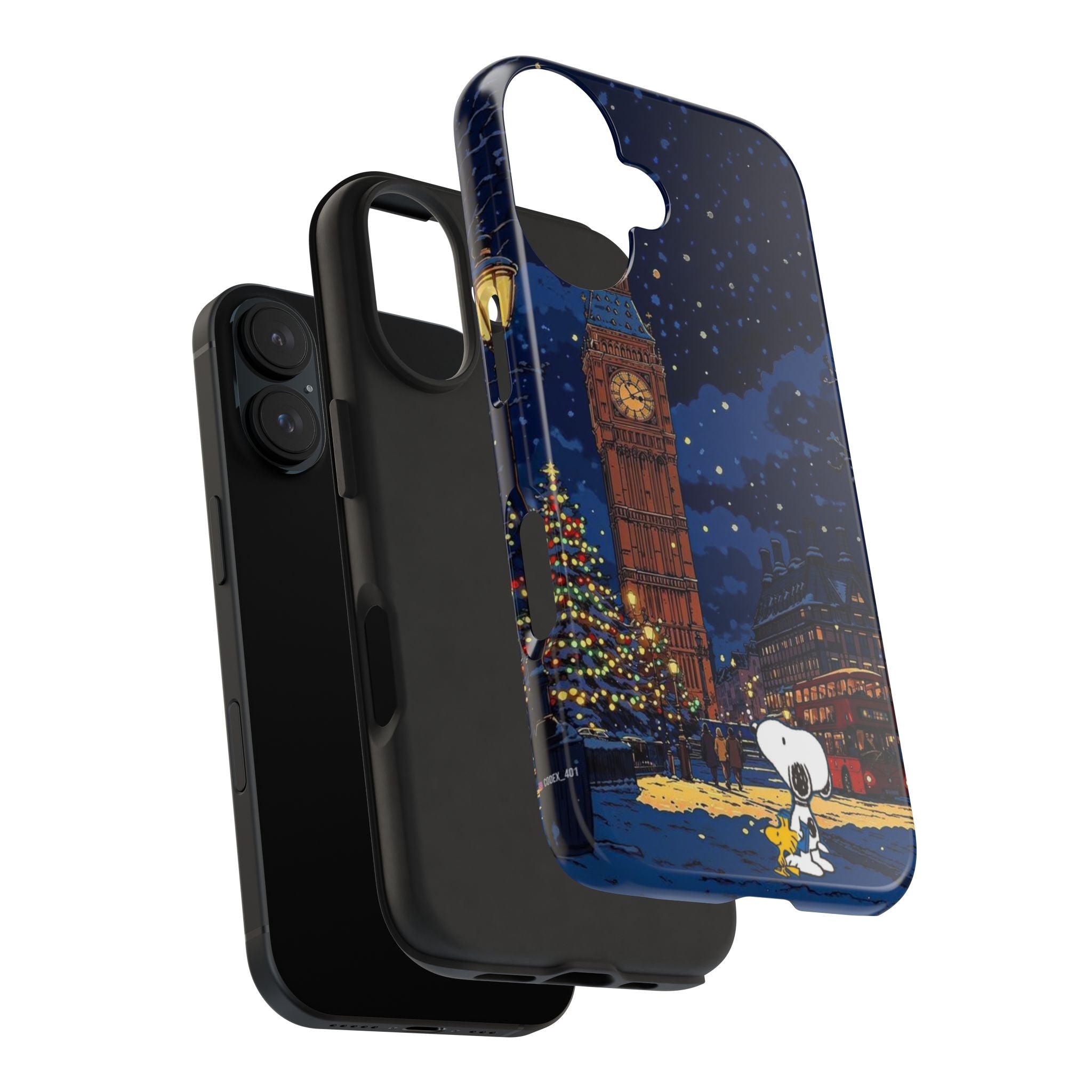 London Christmas Phone Case