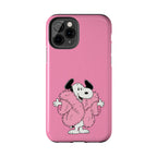 Pink Fuzzy Coat Case