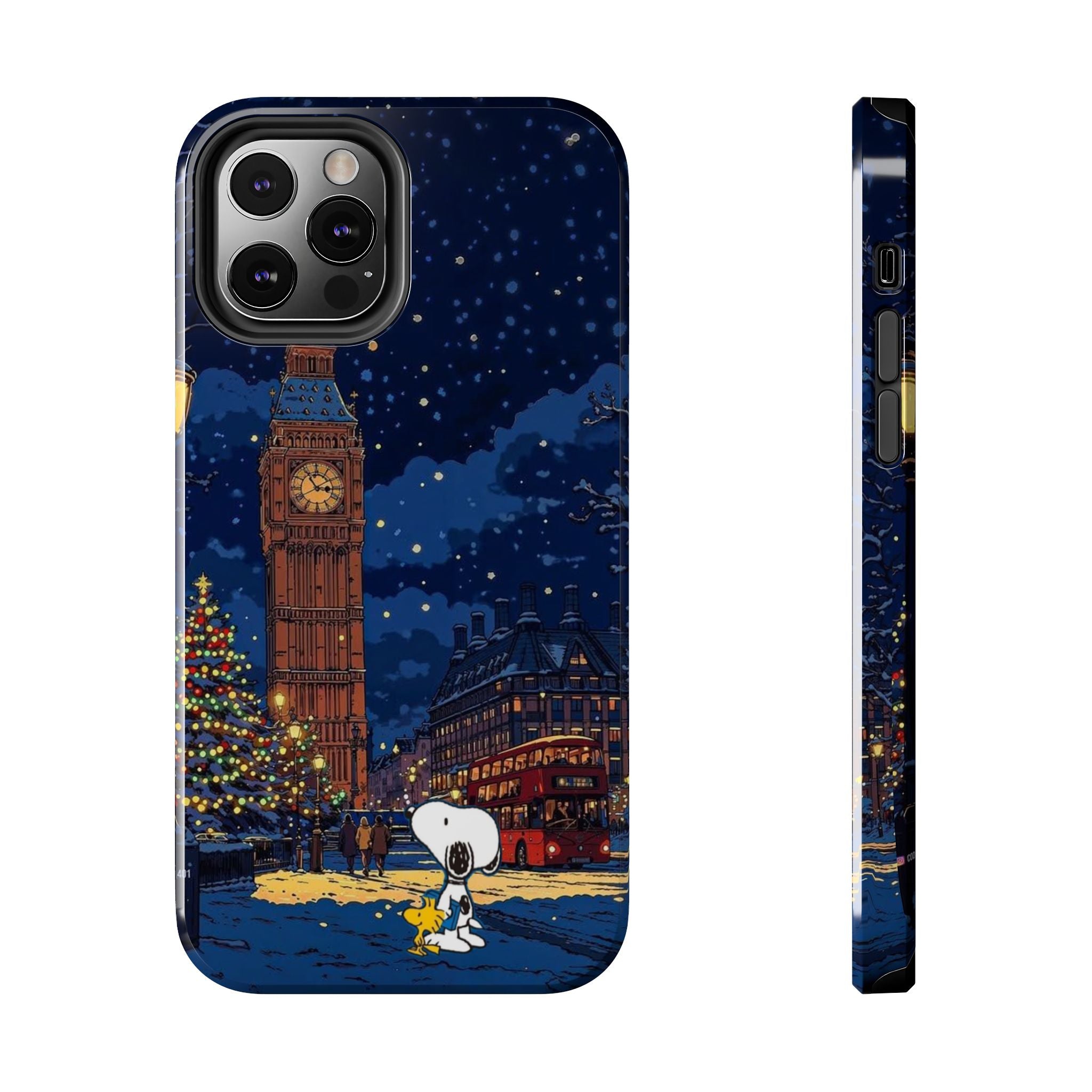 London Christmas Phone Case