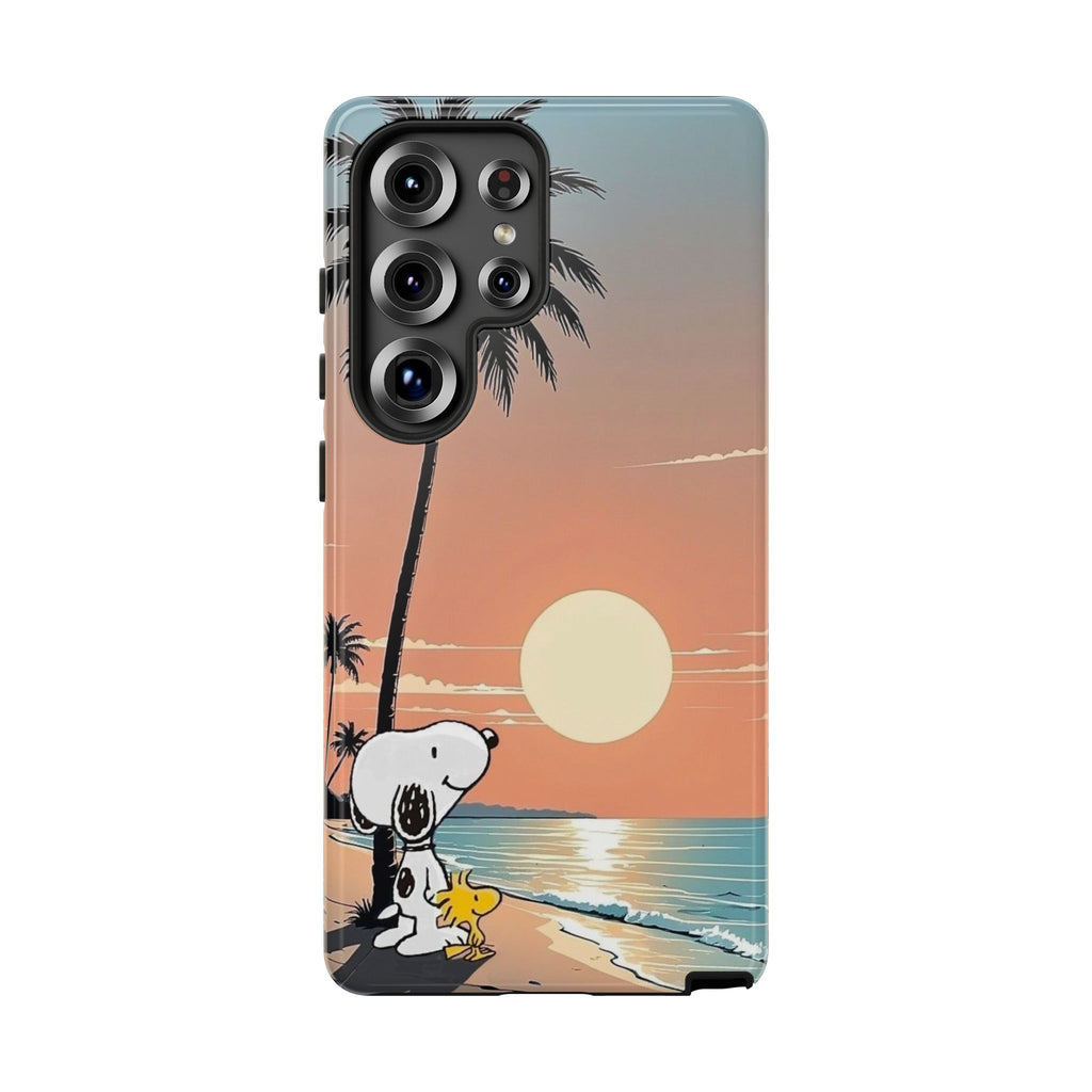 Snoopy Beach Sunset Phone Case