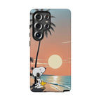 Snoopy Beach Sunset Phone Case