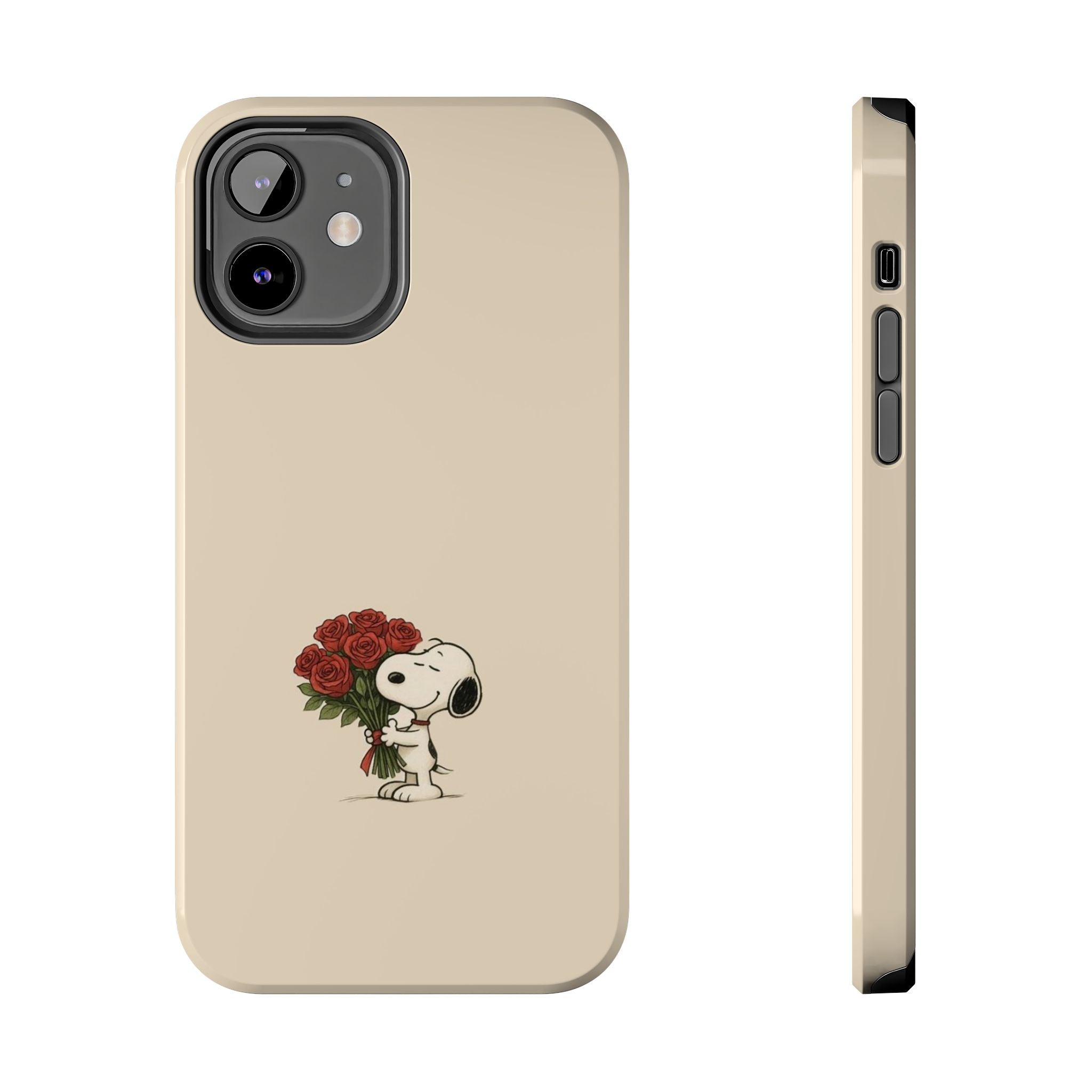 Snoopy Roses Phone Case