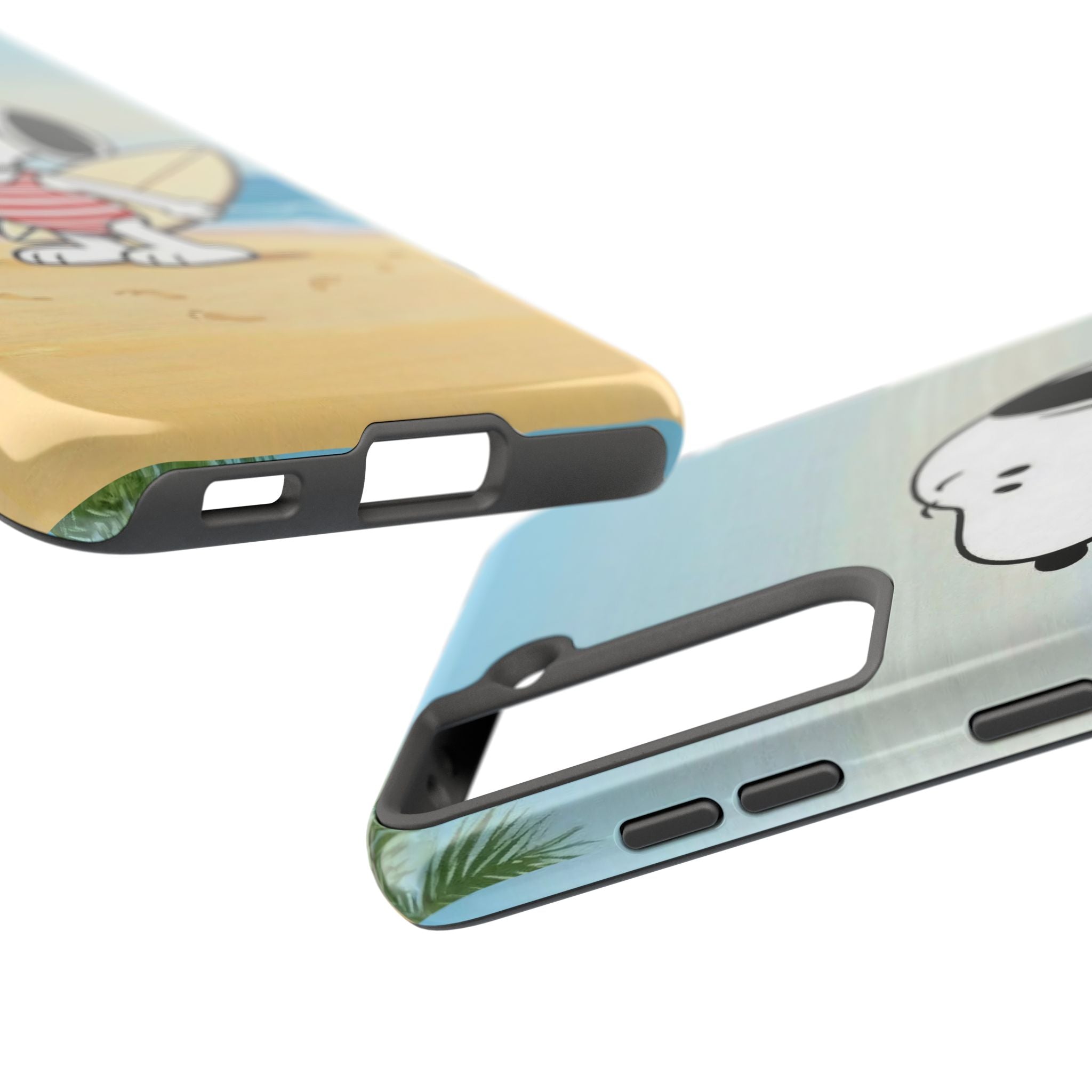 Beach Cartoon Surf Case
