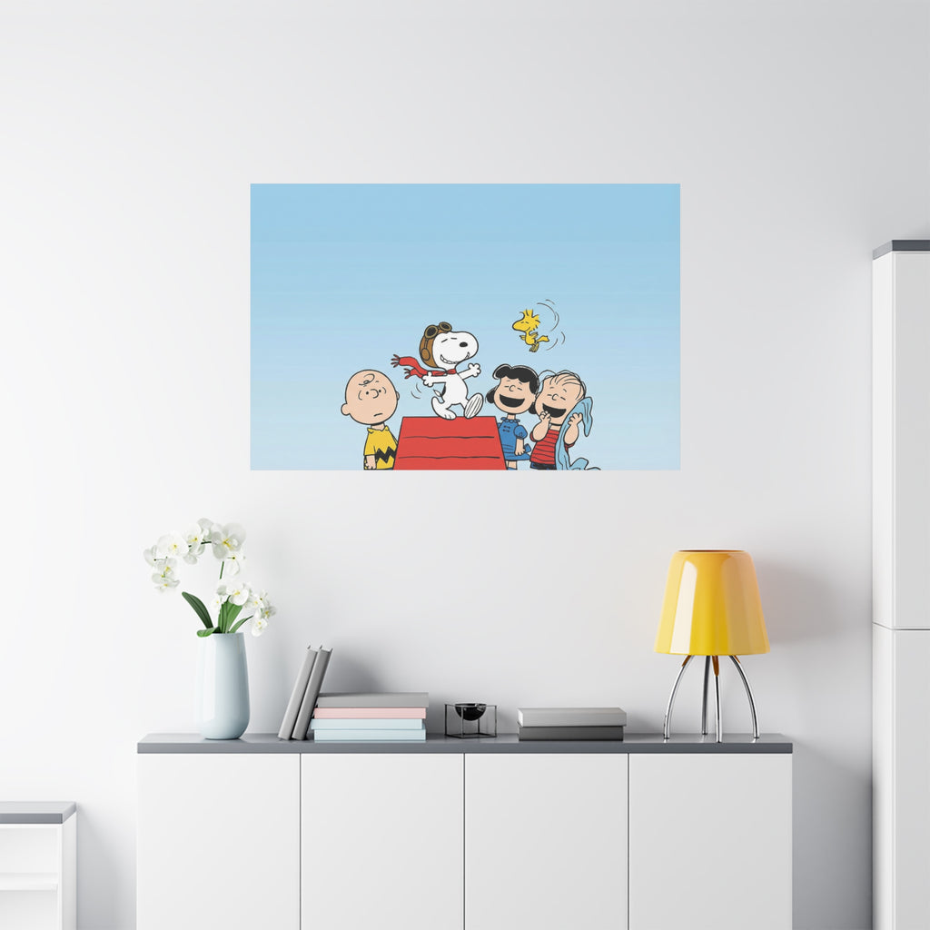 Snoopy and Friends Canvas