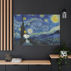Woodstock Starry Night Canvas