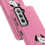 Pink Fuzzy Coat Case