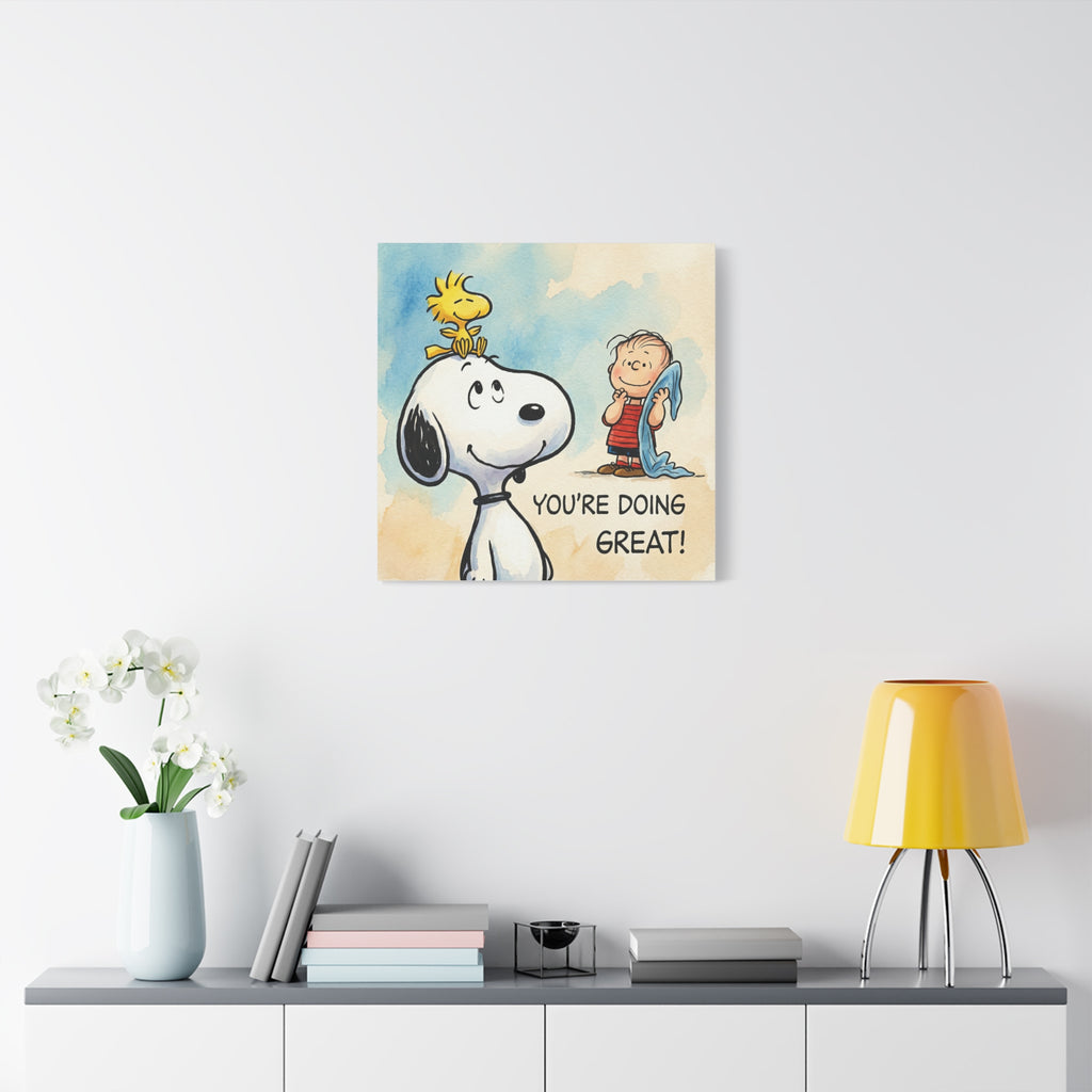 You're Doing Great Canvas