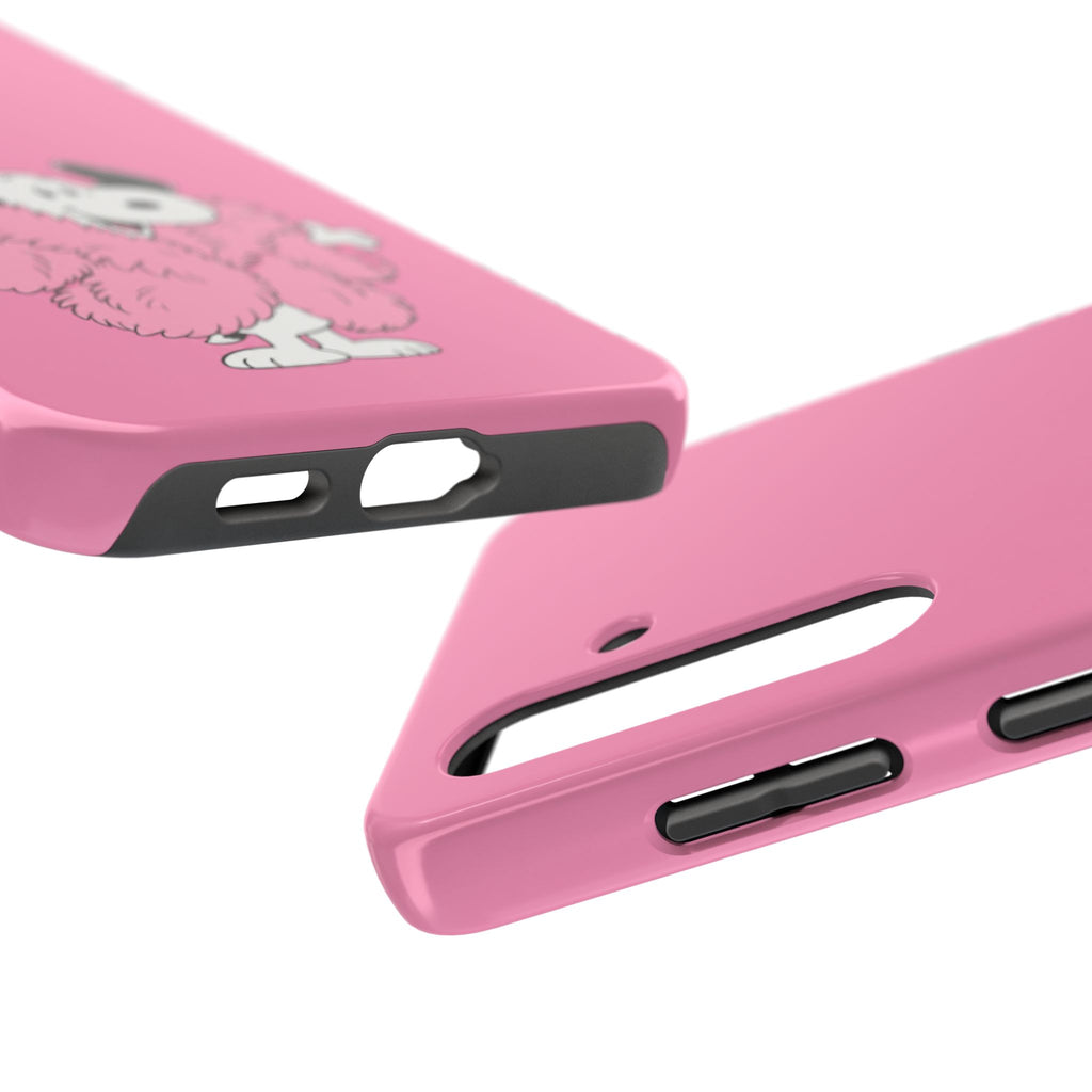Pink Fuzzy Coat Case