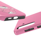 Pink Fuzzy Coat Case