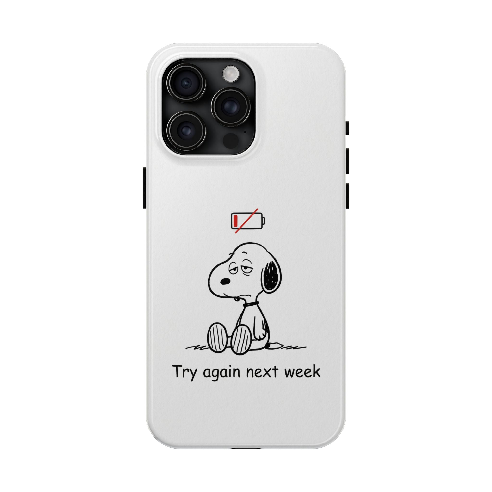 Low Battery Phone Case