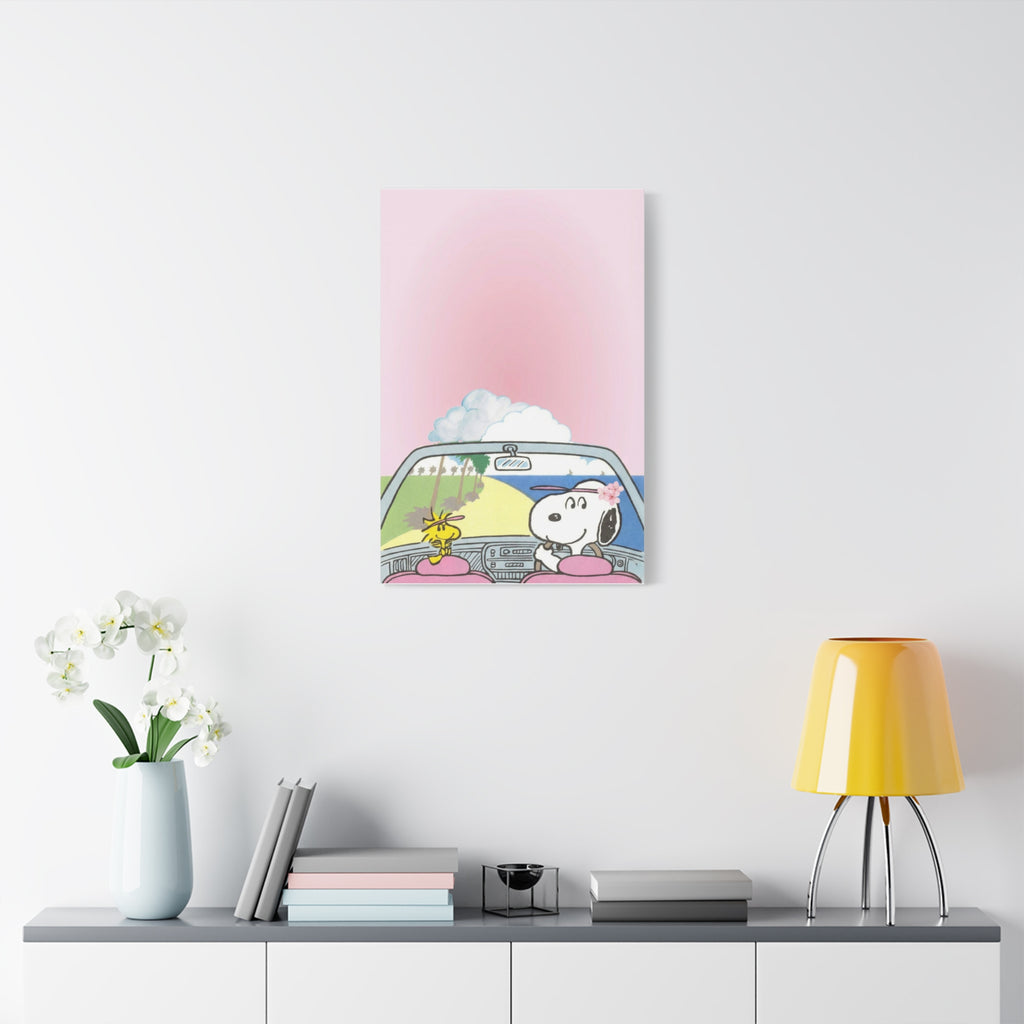 Woodstock Road Trip Canvas