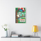 Snoopy Parachute Canvas