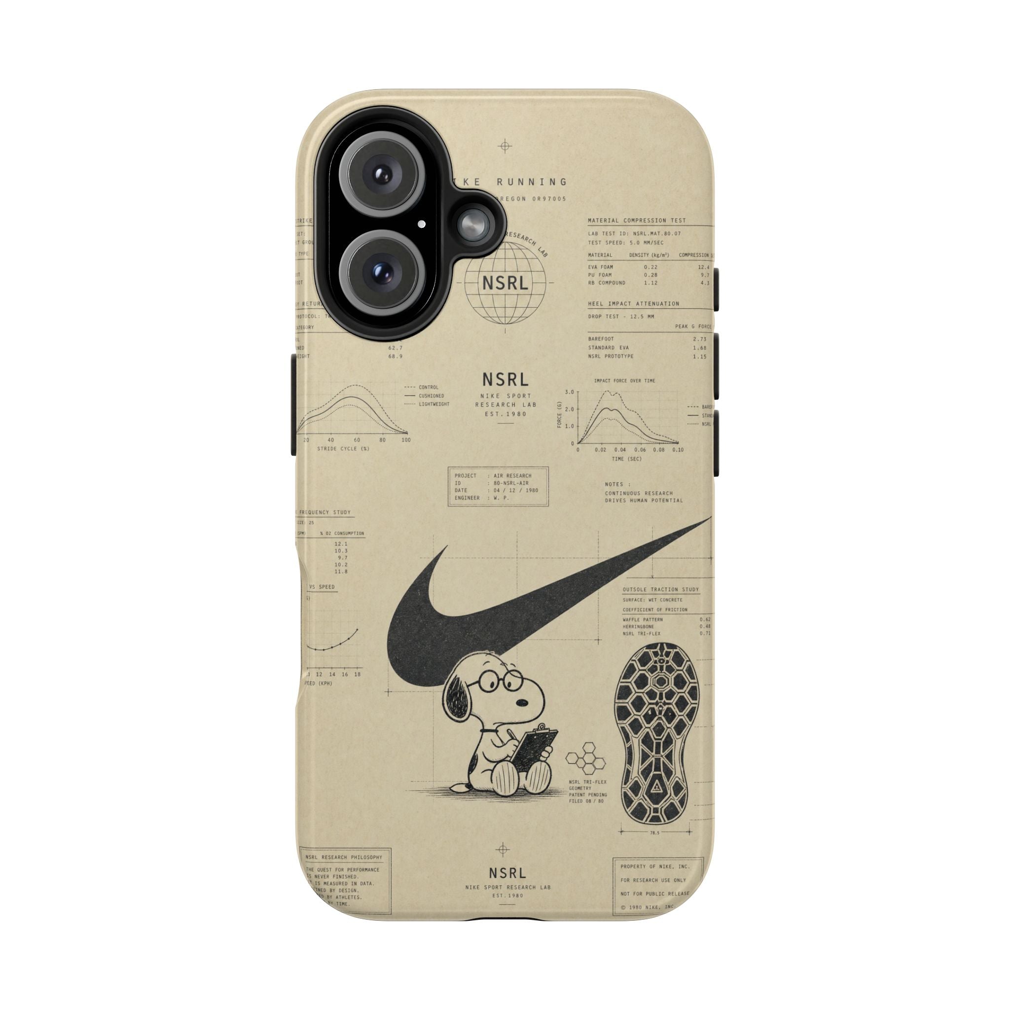 Graph Paper Phone Case