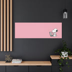 Snoopy on Laptop Canvas