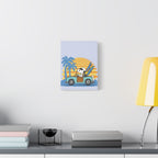 Surfboard Car Canvas