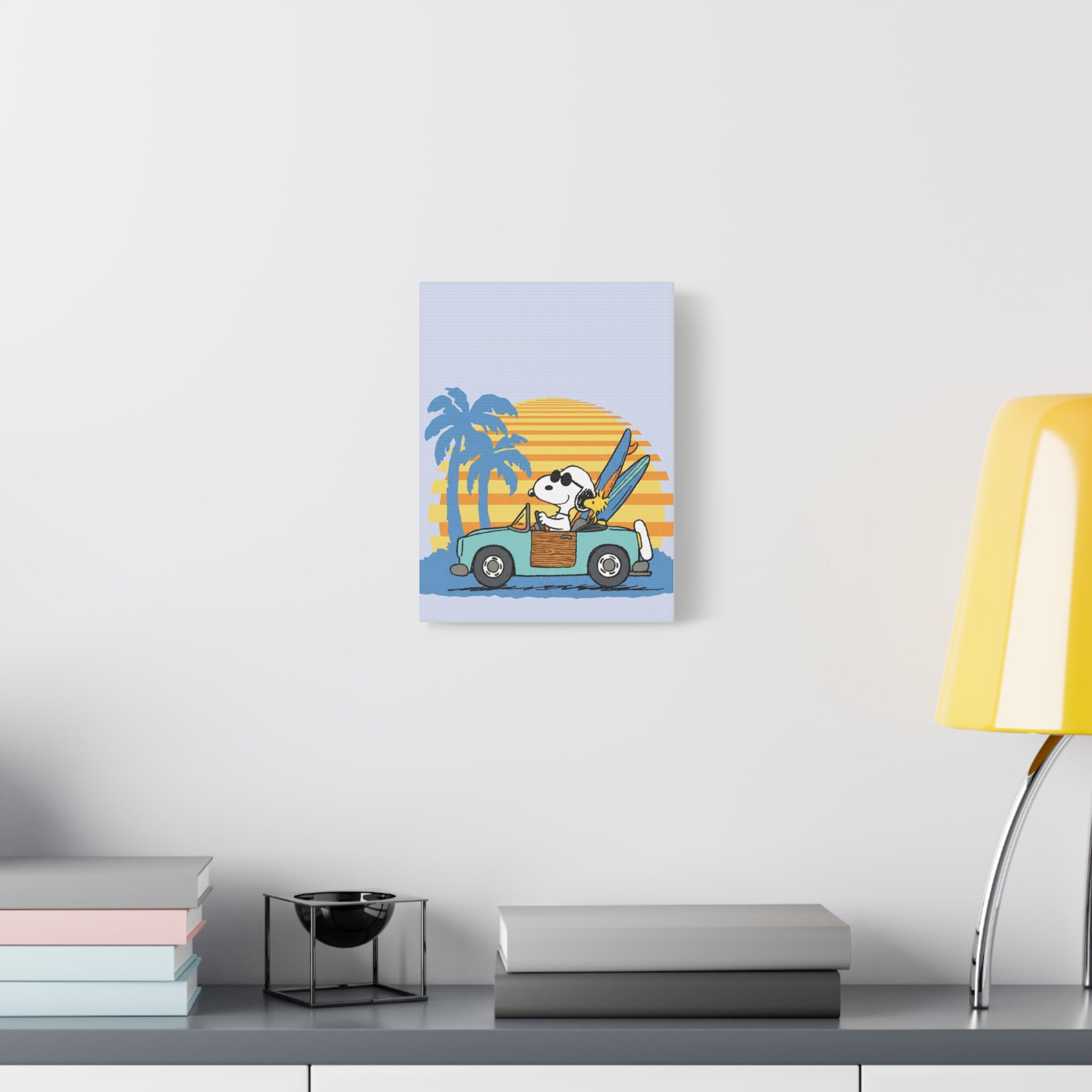 Surfboard Car Canvas
