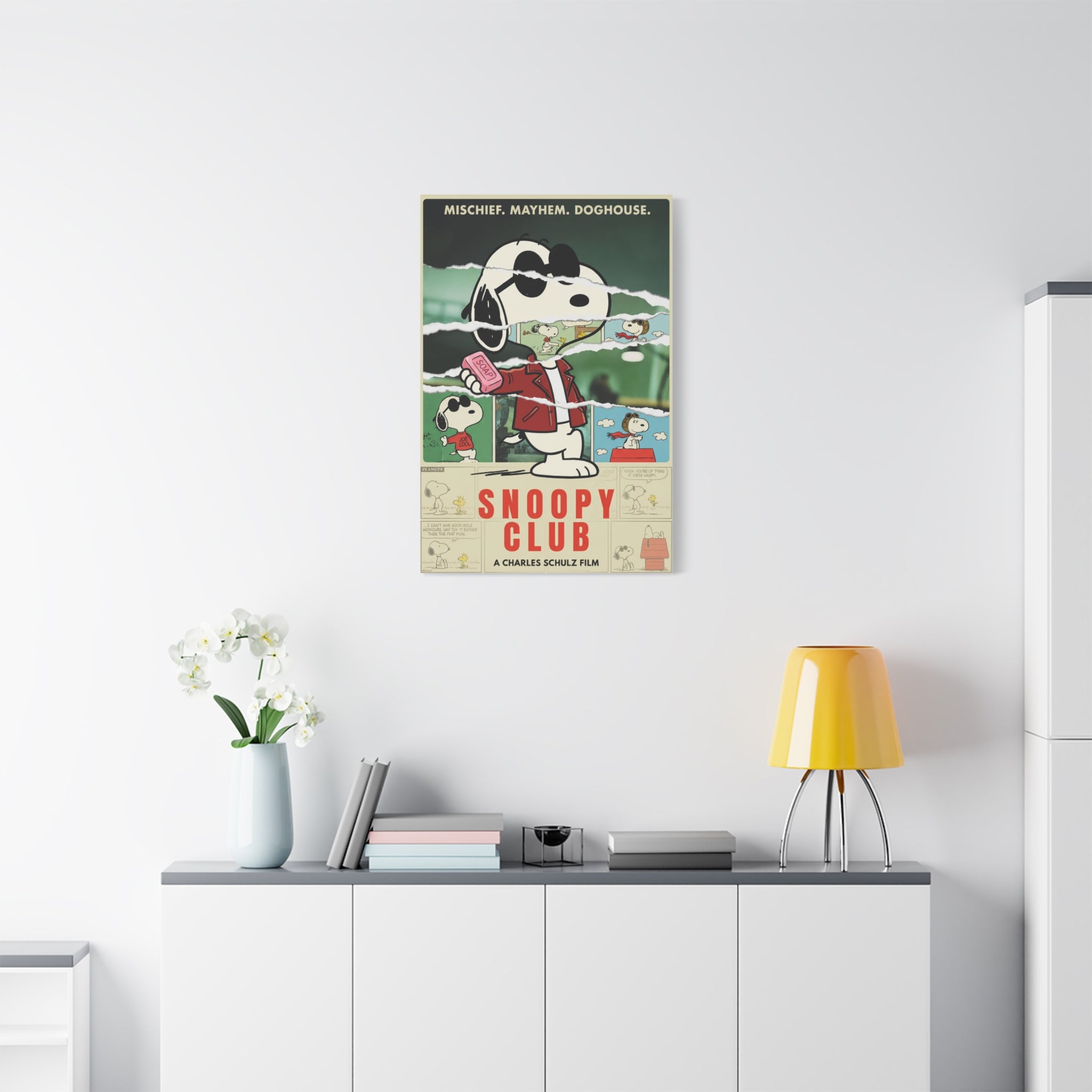Snoopy Club Canvas