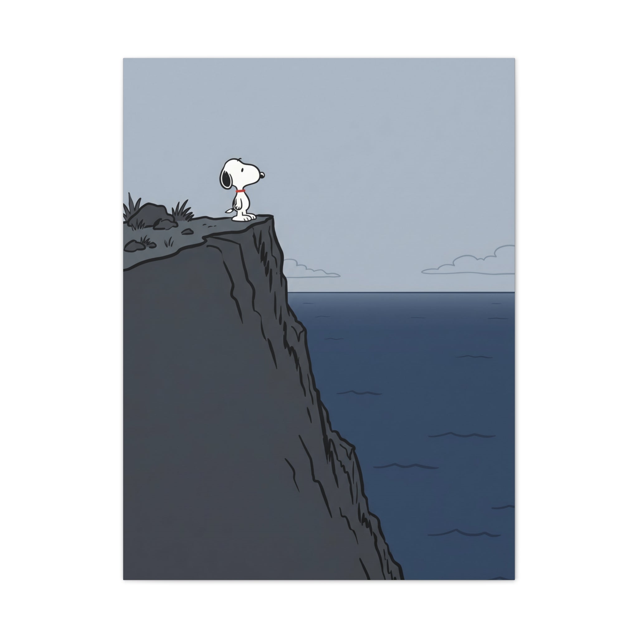 Snoopy Cliffside Canvas