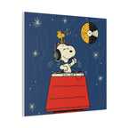 Snoopy DJ Doghouse Canvas