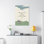 Isaiah 60:22 Snoopy Canvas