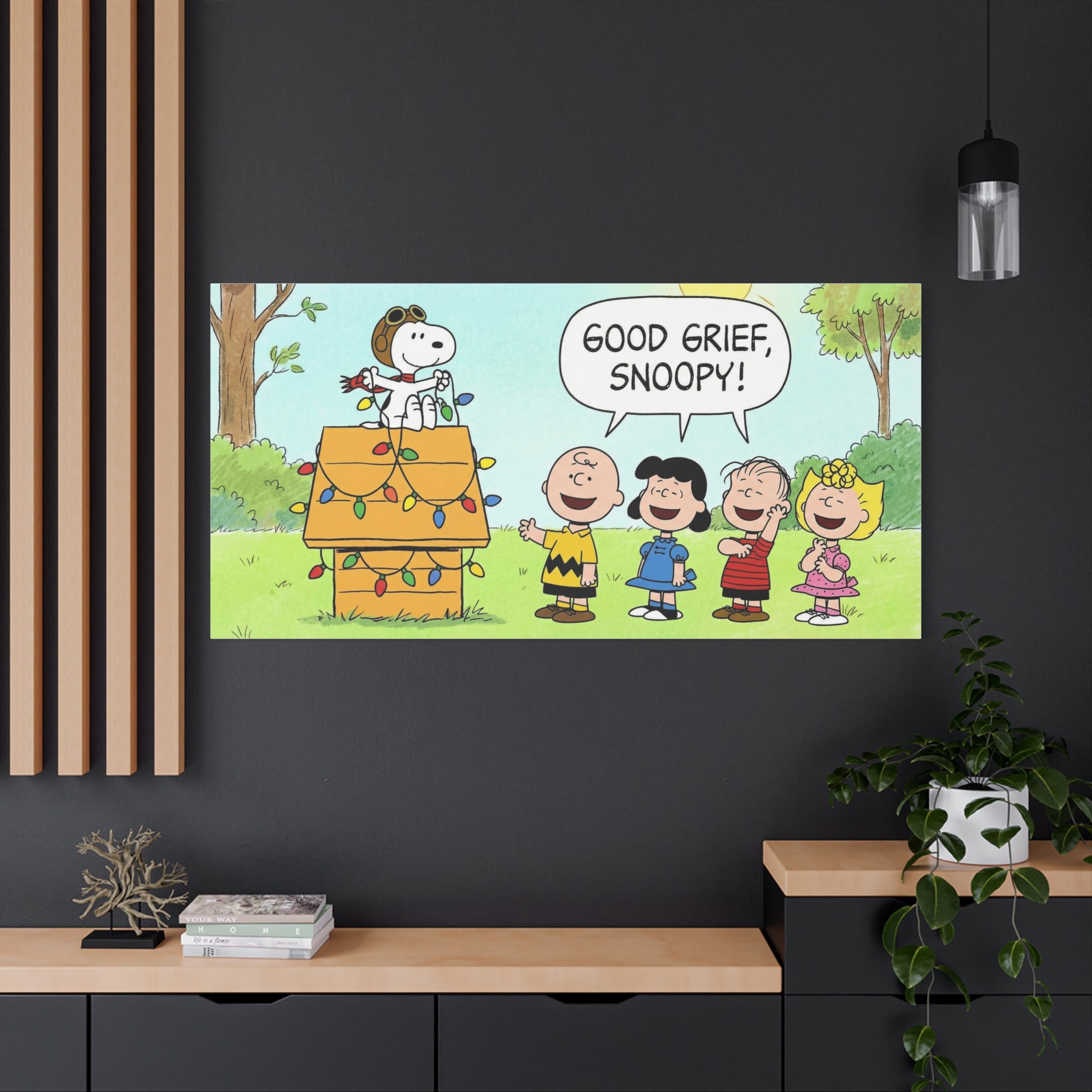 Good Grief Snoopy Canvas