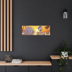 Surfing Snoopy Matte Canvas