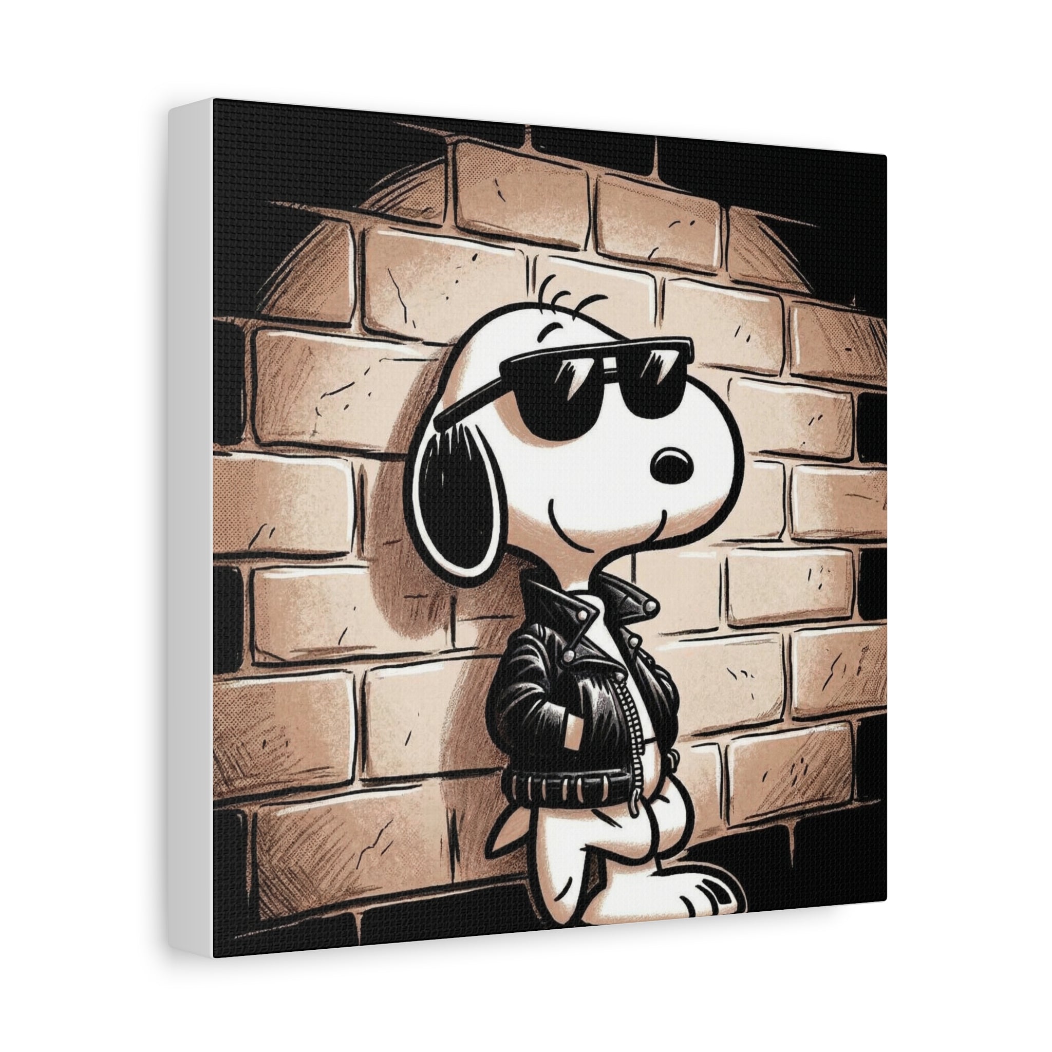 Cool Sunglasses Dog Canvas