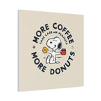 Coffee And Donuts Canvas