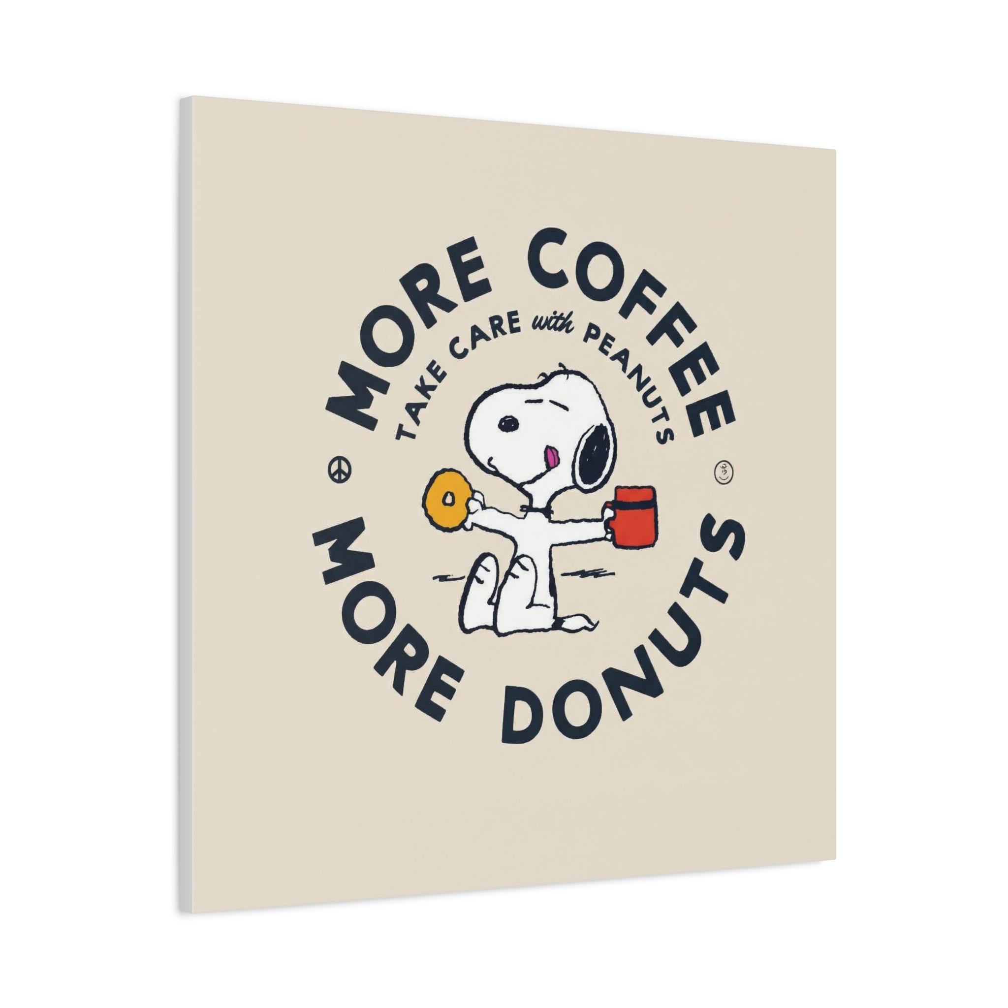 Coffee And Donuts Canvas