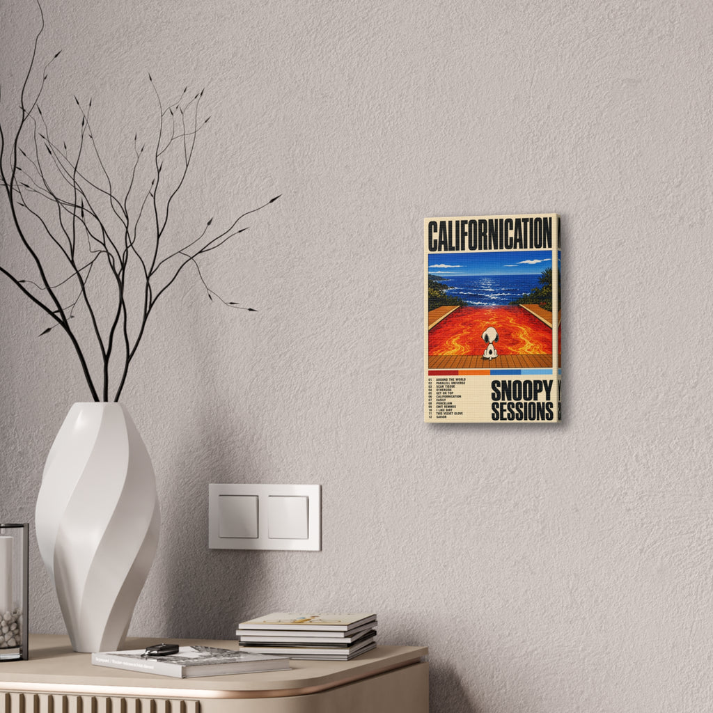 Californication Snoopy Sessions Canvas