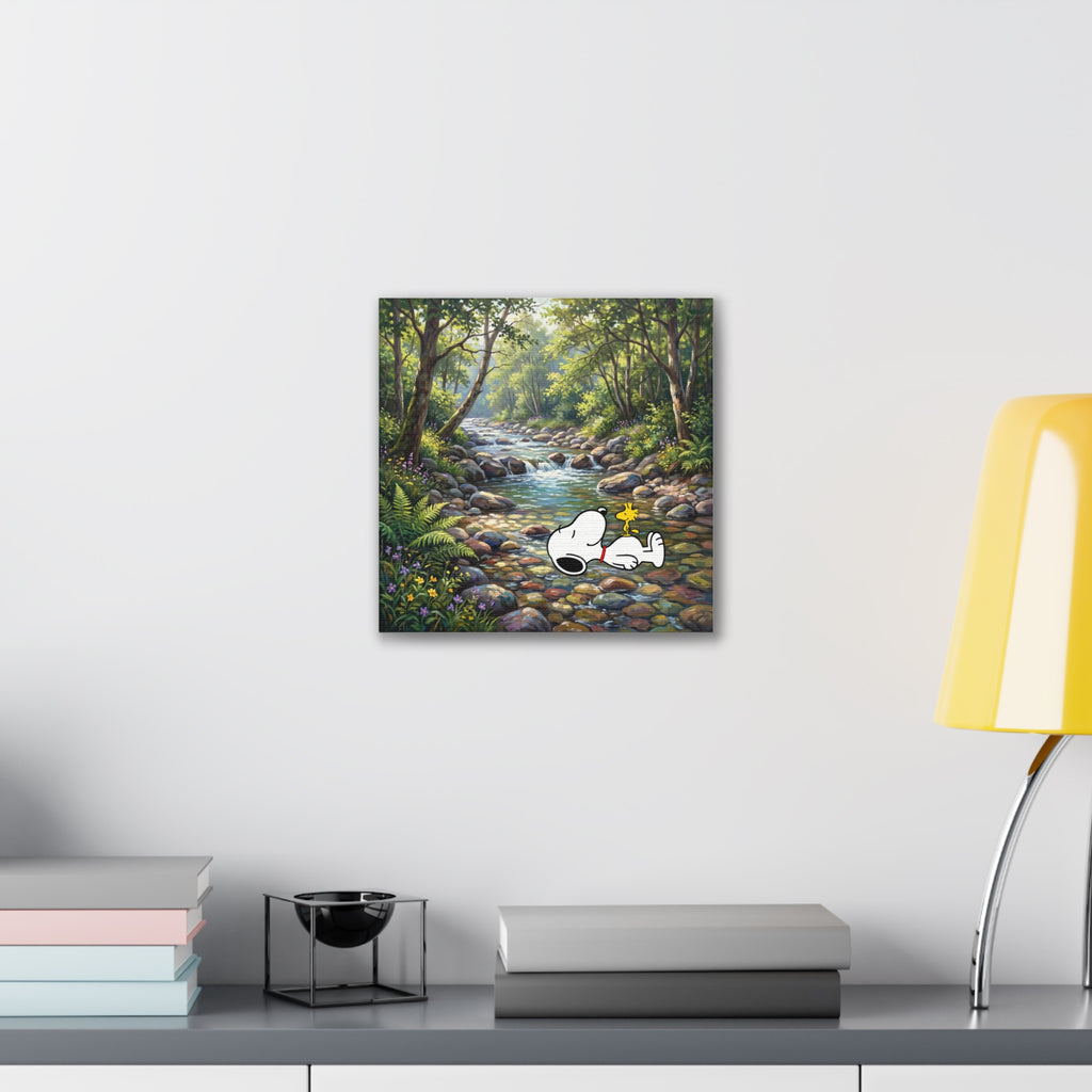 River Scene Canvas