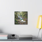 River Scene Canvas
