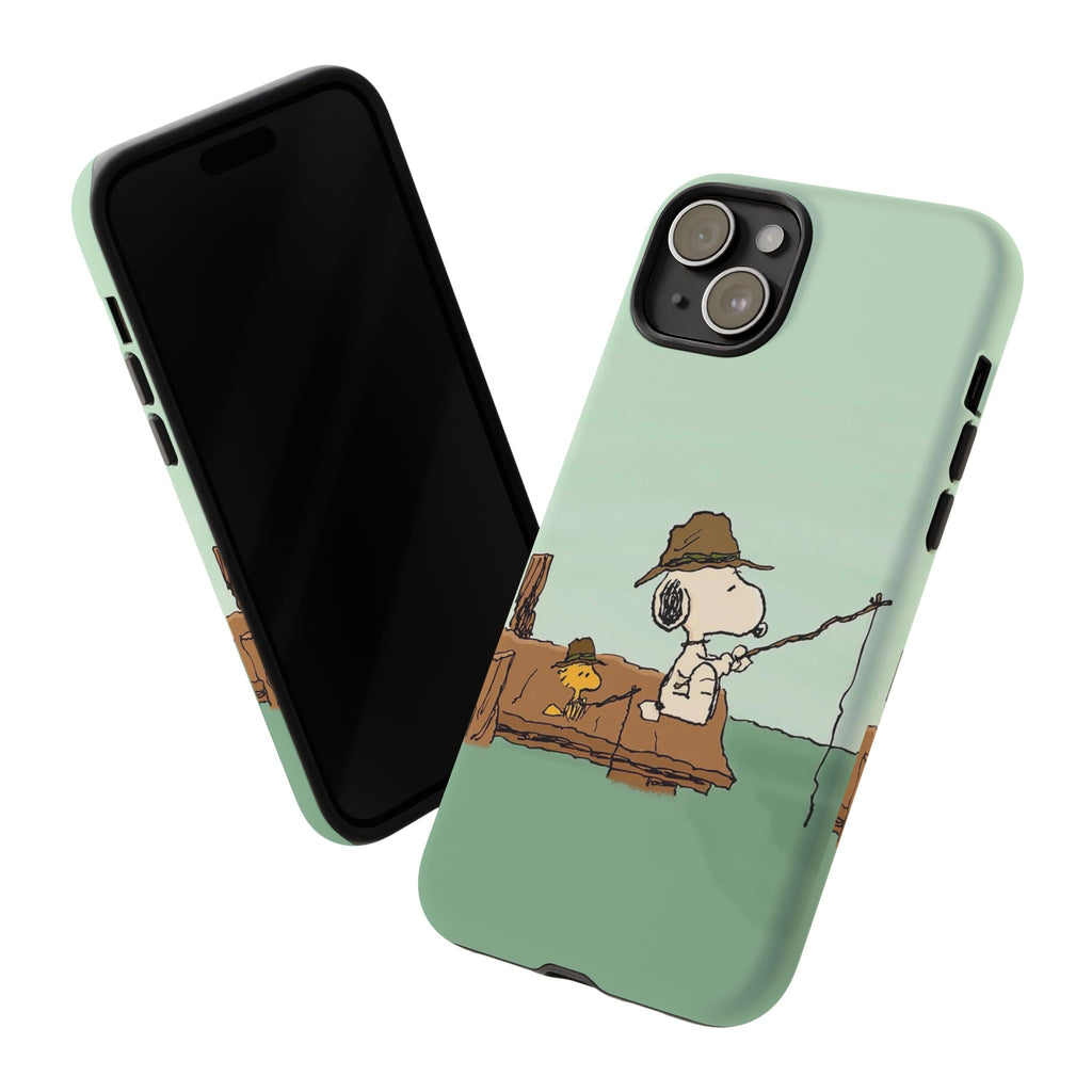 Snoopy Fishing Phone Case