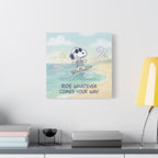 Ride Whatever Comes Canvas