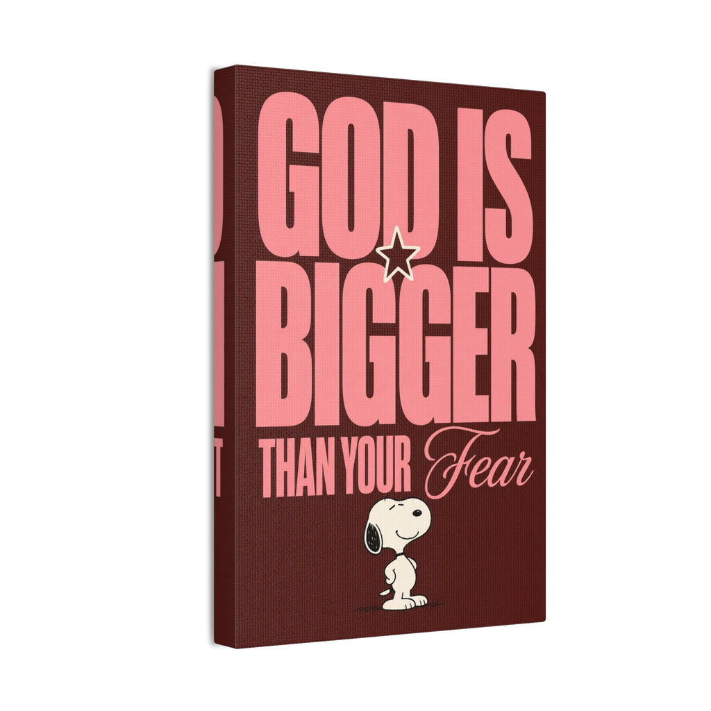 God Is Bigger Canvas