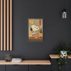 Snoopy Eating Ramen Canvas