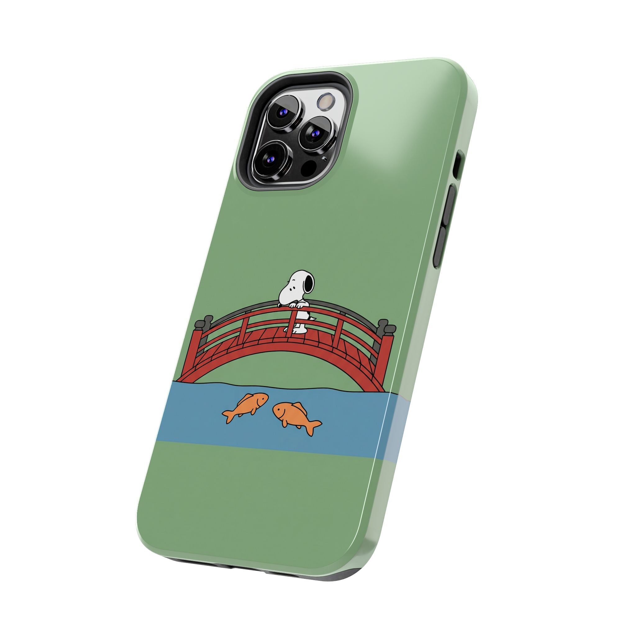 Koi Bridge Phone Case