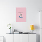 Snoopy Cartoon Poster Canvas