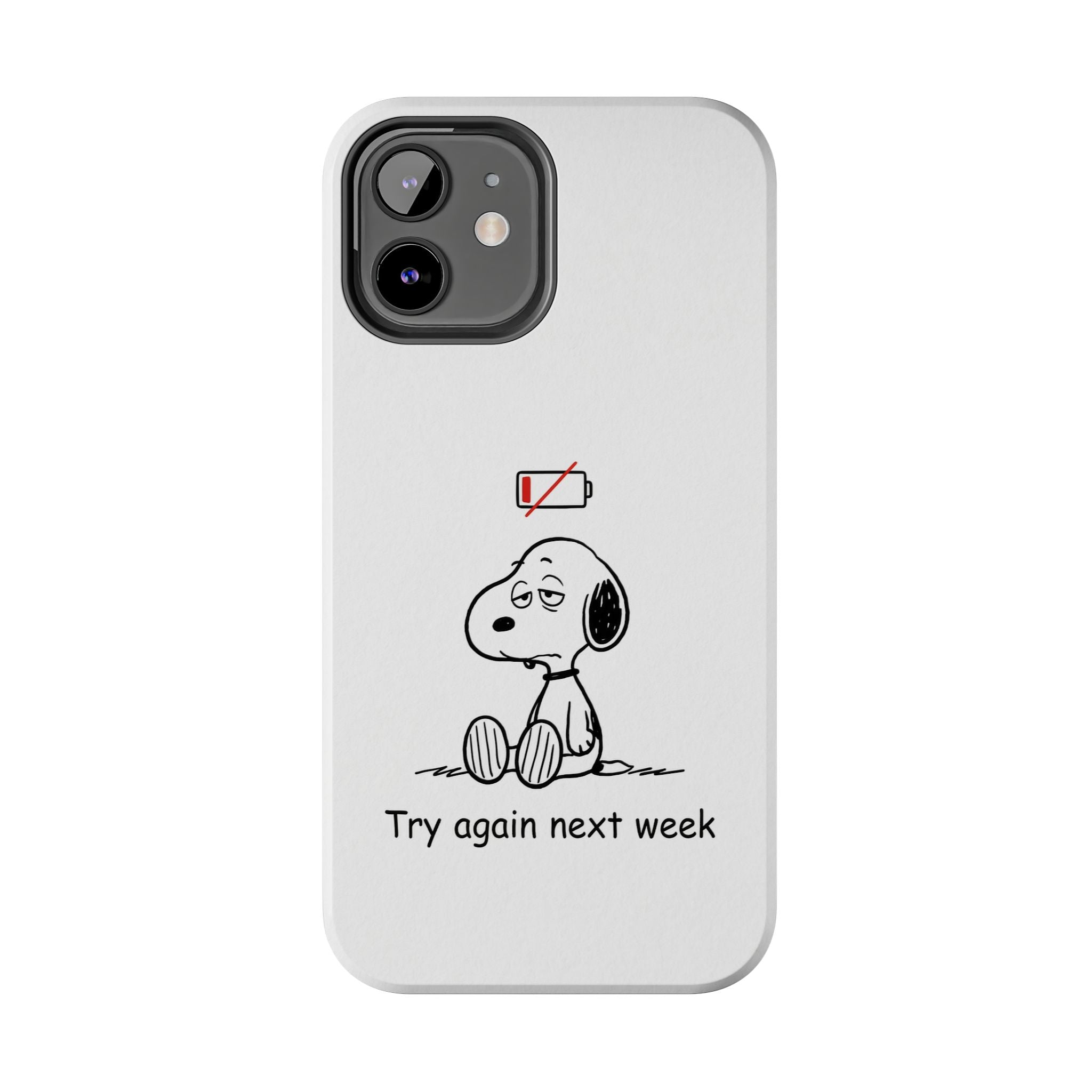 Low Battery Phone Case
